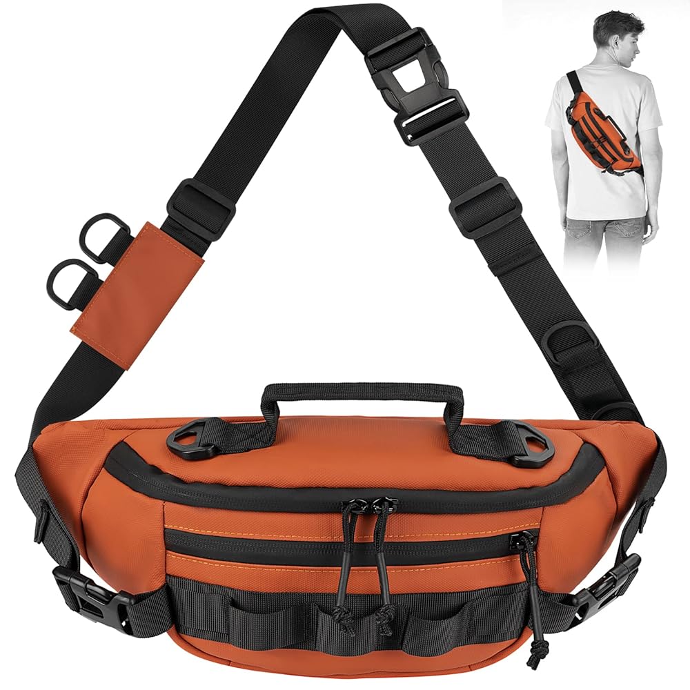 Amazon.com: THKFISH Fishing Waist Pack,Fishing Tackle Bag